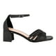 thumbnail image 1 of Sandalia de Vestir Khan Negro Alquimia, 1 of 5