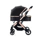 thumbnail image 2 of Coche Cuna Paseo de Lujo Plegado Automático con Marco de Aluminio y Asiento Reclinable, 2 of 3