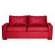 thumbnail image 1 of Sofá Cama Livorno 2P Cuero Kentucky Rojo, 1 of 4