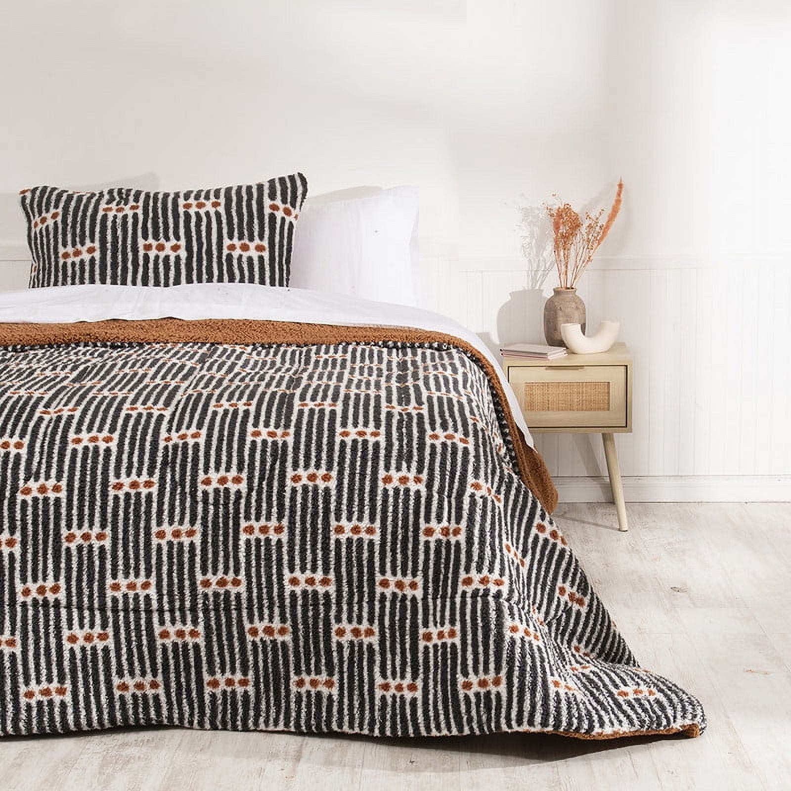 Mashini - Plumon Sherpa/sherpa Est. 1.5 P Dots