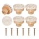 thumbnail image 2 of Pomos De Tocador De Ratán Bohemio, Pomos De Cajón De Ratán De Madera Para Puerta De Casa De Tocador, 2 of 5