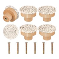 Magideal - Tiradores De Tocador Boho, Manija De Puerta De Gabinete, Tiradores De Gabinete, Tiradores De Hardware Hechos A Mano, Manija De Tocador Para Armarios