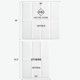 thumbnail image 5 of Servilletas de papel Moyes Home Linen Feel Beige, paquete de 50, 5 of 7