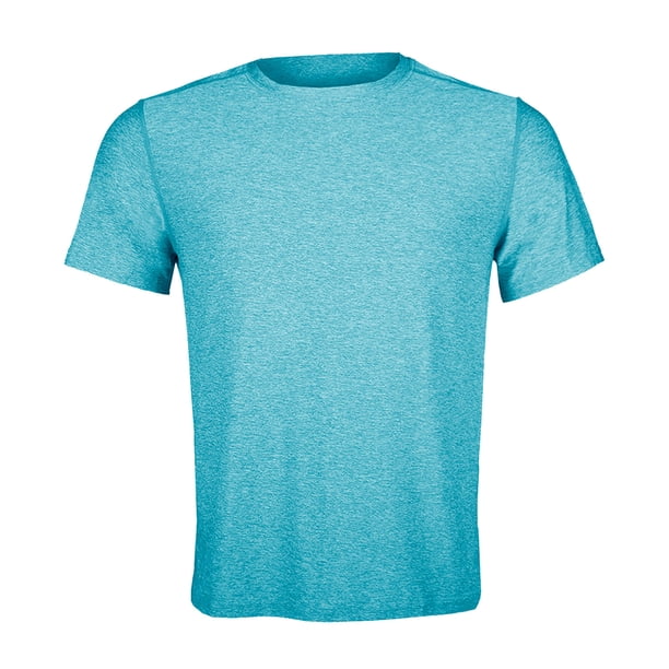 Polera Dry Fit Manga Corta Jaspeada Hombre