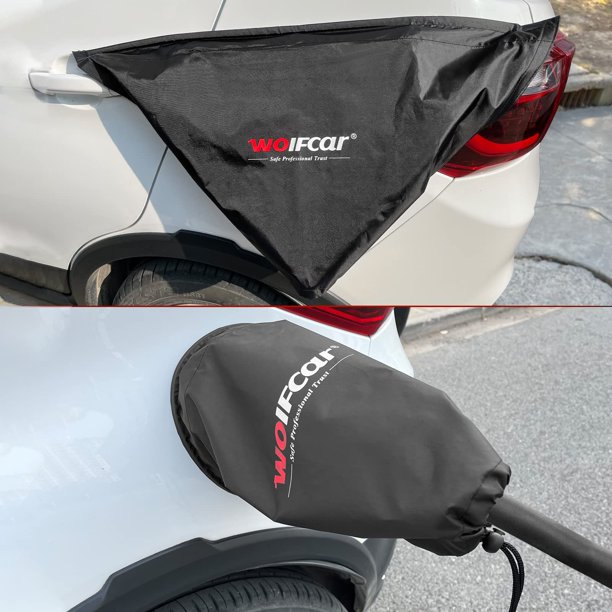 Cobertura impermeable para cargador de vehículo eléctrico WOIFcar, exterior y magnética