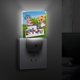 thumbnail image 4 of Suministros de Fiesta Lalaloopsy Luz nocturna LED con sensor de anochecer a amanecer para dormitorio, baño, pasillo, escaleras - Lámpara LED nocturna de enchufe, 0.5W - 1 pieza, 4 of 6