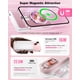 thumbnail image 5 of Batería externa inalámbrica Kesguar Magnetic de 10000 mAh, 22,5 W PD, color rosa, 5 of 8