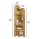 thumbnail image 3 of Organizador Repisa Estante Esquinero Librero Decoraciones Madera, 3 of 7