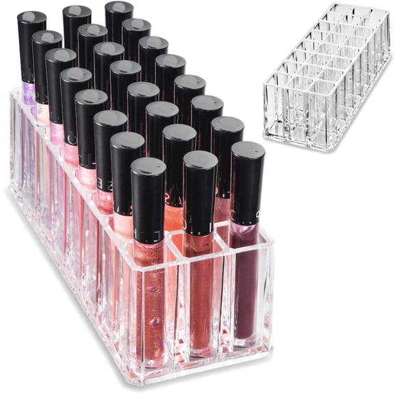 Organizador y soporte de maquillaje de Alegory Acrylic Lip Gloss