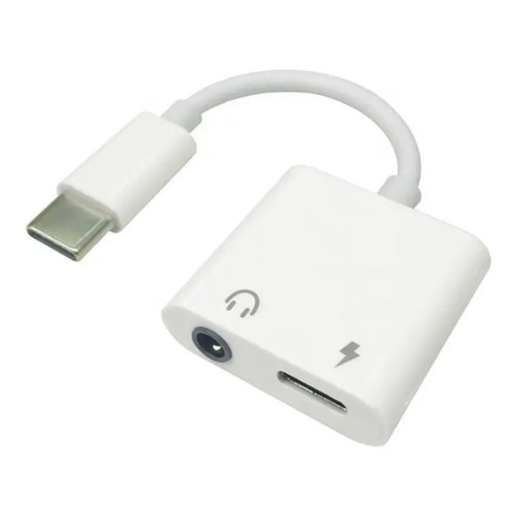 Splitter USB-C: carga + jack 3,5 mm