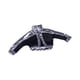 thumbnail image 5 of Abrigo De Figura De Acción Masculina Realista De 6 Pulgadas Modelo De Ropa De Figura Masculina Cosplay Negro Argent, 5 of 5