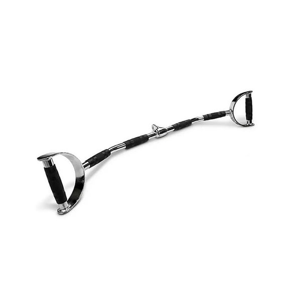 Barra Lateral Curva Cromada Doble Agarre Goma 100 Cm 438r