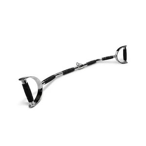 Sdmed - Barra Lateral Curva Cromada Doble Agarre Goma 100 Cm 438R