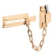 thumbnail image 1 of Protector de puerta Prime-Line U 9912 con llavero, chapado en latón, 1 of 3