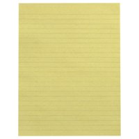 School Smart - Papel De Periódico Inteligente Paper School, Sin Margen, 8 X 10.5 Pulgadas, 500 Hojas, Color Amarill