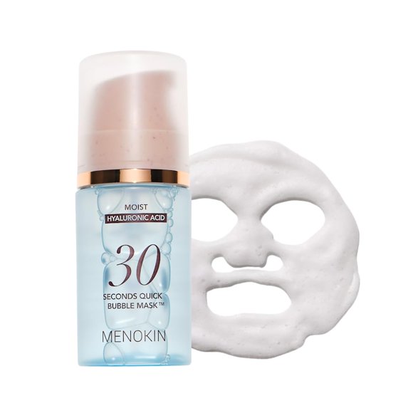 Mascarilla de burbujas MENOKIN 30 Seconds Quick con ácido hialurónico 70 ml