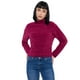 thumbnail image 1 of Sweater Mujer Chenille Rib Guinda Corona, 1 of 5