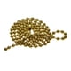 thumbnail image 2 of Conector De Cadena De Bolas De Cuentas Redondas De Latón De 1 Hebra Para Fabricación De Joyas De 24 Pulgadas, 2 of 5