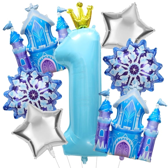Set De Decoración Para Fiesta De 1er Cumpleaños Temática De Invierno
