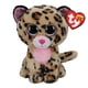 thumbnail image 1 of Ty Beanie Boos Livvie Leopardo Café/Rosado Mediano, 1 of 2