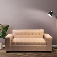 Muebles New - Sofa Dos Cuerpos Beige Lino