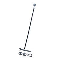 Ioensy - Cable De Polea De Fitness 5 Mm De Colas De Polea Elevación Práctica Cable De Alambre De Acero 200 Cm