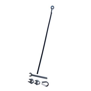 Ioensy - Cable De Polea De Fitness 5 Mm De Colas De Polea Elevación Práctica Cable De Alambre De Acero 200 Cm