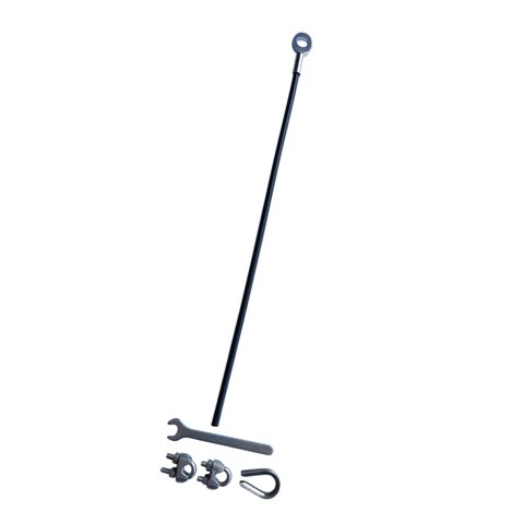 Ioensy - Cable De Polea De Fitness 5 Mm De Colas De Polea Elevación Práctica Cable De Alambre De Acero 200 Cm