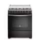 thumbnail image 1 of Cocina a Gas 6 Platos Horno Vapor y Parrilla Pletina FM6SPC Negra, 1 of 16
