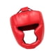 thumbnail image 4 of Boxing Headgear Equipo de Protección Facial Acolchado Interior Cómodo Material PU Función Absorción de Impactos Adecuado para Karate Lucha Deportes Ju Adulto rojo, 4 of 5