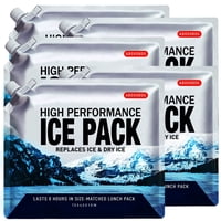 Paquetes De Hielo Reutilizables Aboxobog Para Refrigeradores, Paquete De 5