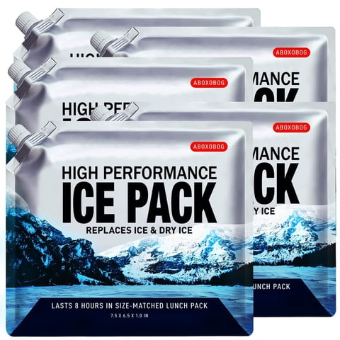 Paquetes De Hielo Reutilizables Aboxobog Para