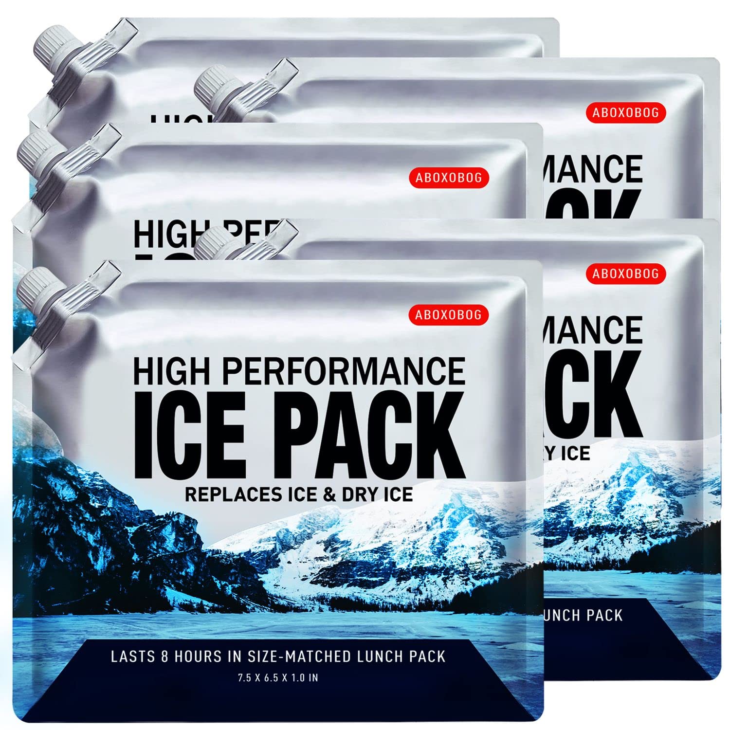 Paquetes De Hielo Reutilizables Aboxobog Para