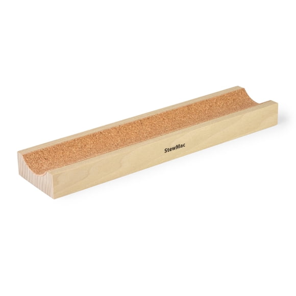 Soporte para Mástil StewMac 305 mm x 70 mm x 25 mm con Forro de Corcho