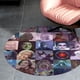 thumbnail image 4 of Alfombra Redonda Villanos Felpa Coral 60cm, 4 of 6