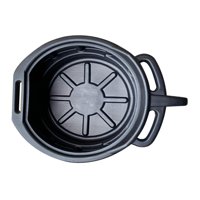 Magideal - Bandeja De Drenaje De Aceite, Herramienta De Reparación Automotriz Para Autos Y Motocicletas, Universal, Resistente Al Aceite, Negra, A Prueba De Fuga 8 Litros