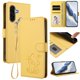 thumbnail image 2 of Samsung Galaxy A17 Funda Billetera con Ranuras para Tarjetas, Amarillo, 2 of 6
