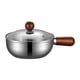 thumbnail image 1 of Cacerola De Regalo Compatible Con Todas Las Estufas Olla Portátil Para Leche Caliente Doméstica 14 Cm Plateada, 1 of 5
