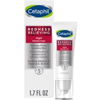 Crema De Noche Cetaphil Para Aliviar El Enrojecimiento, 50 Ml, Para Piel Seca