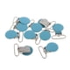 thumbnail image 4 of 10pcs Metal Pacifier Suspender Clip para Dummy Baby Teether Toy Holder Blue, 4 of 5