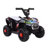 Auckland Outdoor - Cuatrimoto Auto Electrico Infantil Luz Sonido Bateria Yellow