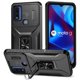 thumbnail image 4 of Funda Armada para Motorola Moto G Power 2022 con Tapa Deslizante y Soporte Magnético Giratorio Negro, 4 of 5