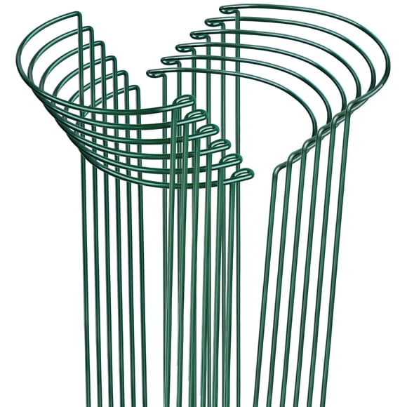 Estacas de soporte para plantas LEOBRO, 12 piezas, 25 cm x 61 cm