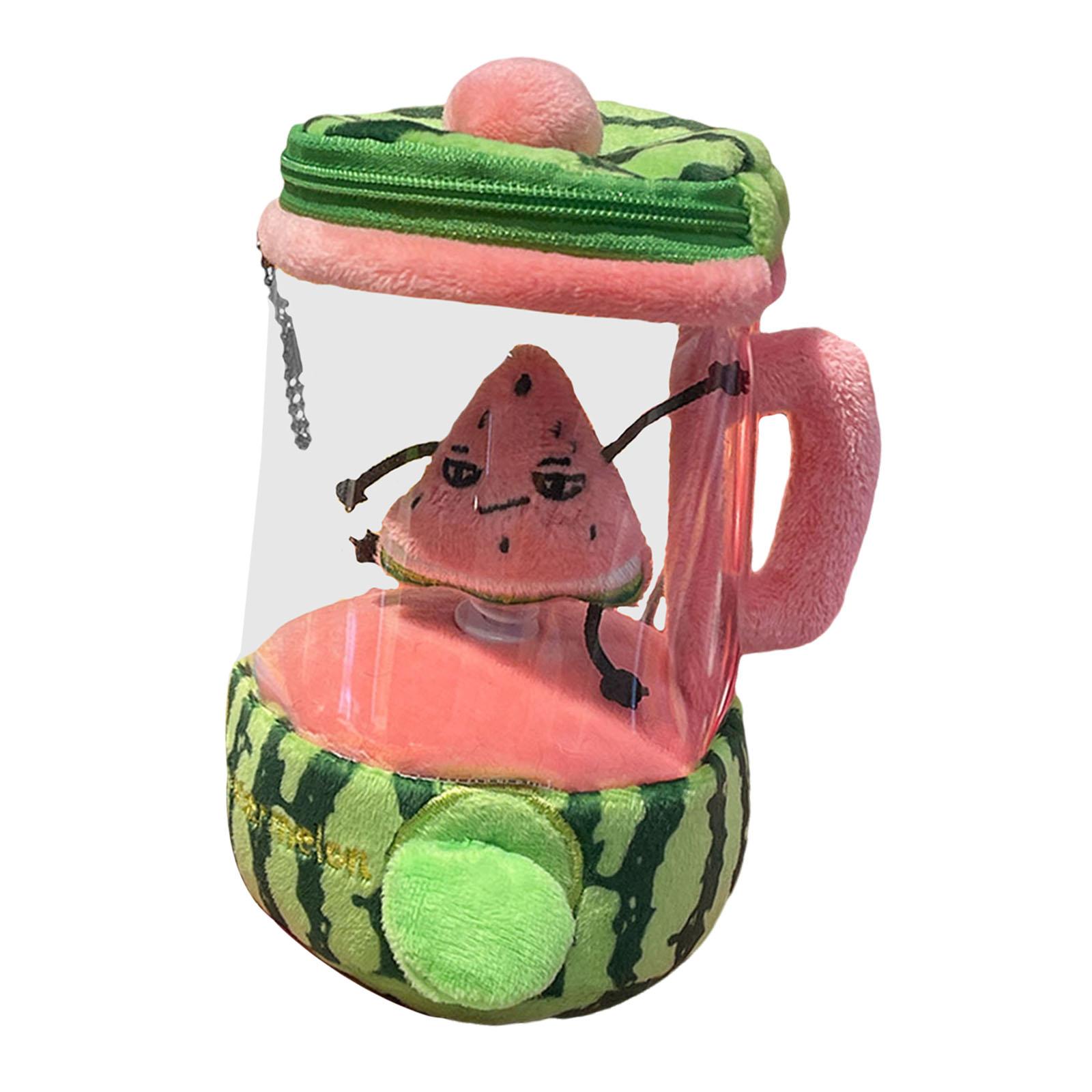 Bothyi - Exprimidor De Frutas De Peluche, Juguete Creativo De Dibujos Animados Para Niños, Regalos De Inauguración De La Casa, Sandía