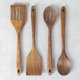 thumbnail image 4 of Juego de 4 piezas de cucharas y espátulas Martha Stewart 36 cm Nogal, 4 of 6
