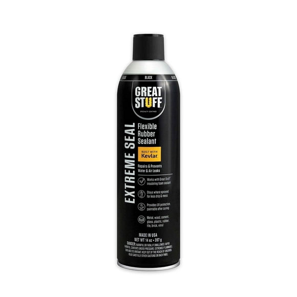 Aerosol Sealant Great Stuff Extreme Black de 414 ml