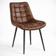 thumbnail image 1 of Silla Milano Ecocuero PN, 1 of 2