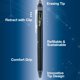 thumbnail image 4 of Bolígrafos de tinta de gel PILOT FriXion Synergy Clicker, 0,5 mm, paquete de 3, color negro, 4 of 8