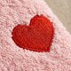 thumbnail image 3 of REGALWOVEN Toallas de Mano de Algodón para San Valentín, Patrón de Corazón y Letras de Amor, Decorativas y Absorbentes para Baño, Juego de 4 Piezas Rosadas, 3 of 7