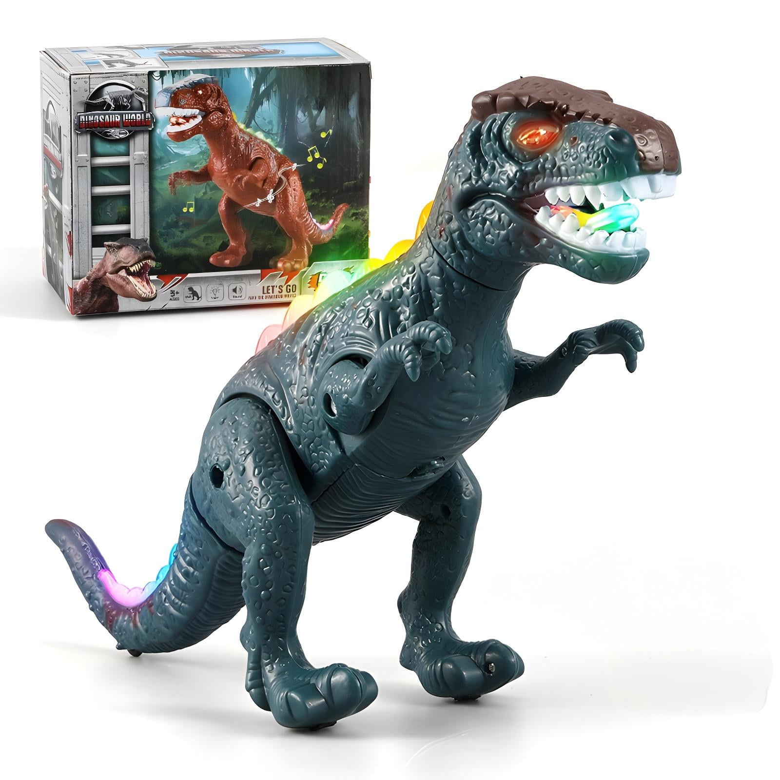 Genérico - Dinosaurio T-rex Robot Juguete Niños Luces Led Y Sonido